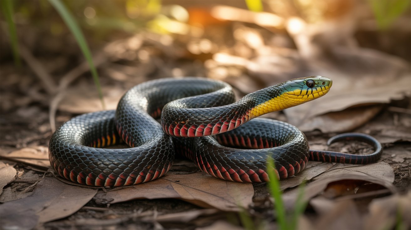Rainbow snake sightings in Florida