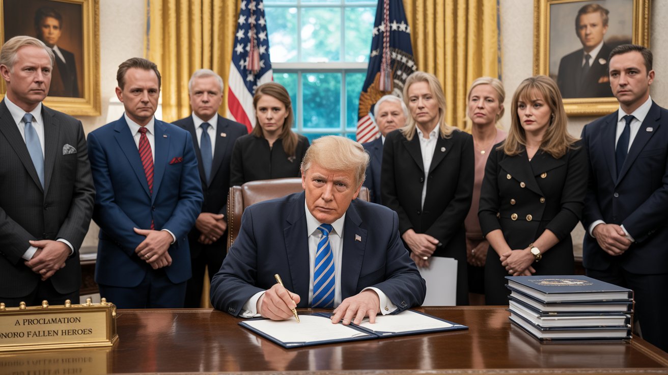 Abbey Gate Attack Anniversary Trump Proclamation