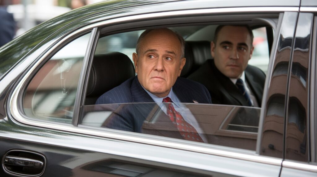 Rudy Giuliani car accident